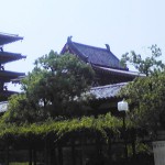 骨董市のない日の四天王寺