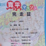 淀川寛平マラソン2014に参加してきました