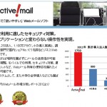 累計2,250法人、1,100万アカウントの導入実績のActive! mail　