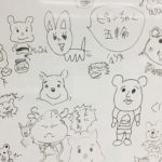 羽生選手が好きなプーさんお絵かき