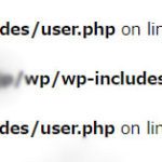 PHPのバージョンアップに伴うエラーの解消