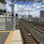 京阪土居駅と滝井駅の距離