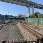 線路が止まる桜島線の終着駅・桜島駅