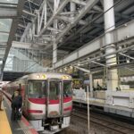 スーパーはくととはまかぜが見える大阪駅